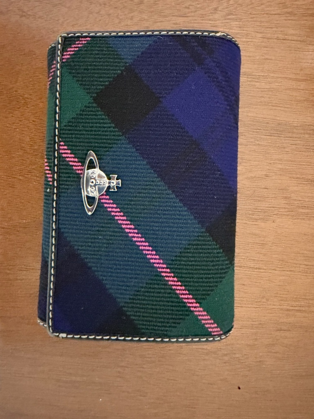 Plaid Vivienne Westwood Wallet